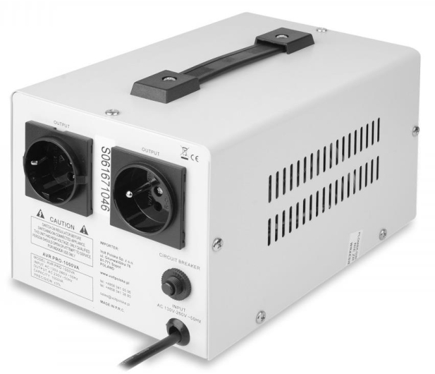 VOLT AVR PRO 1000 (1000VA) 3% - 1100692 - zdjęcie 4